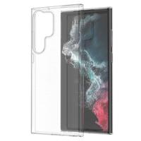 Lunso - Samsung Galaxy S23 Ultra - TPU Backcover hoes - Transparant - thumbnail