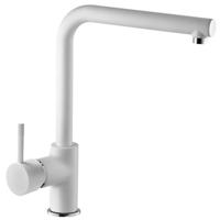 Wastafelkraan Sapho Inova Vrijstaande Mengkraan 31.5cm Mat Wit - thumbnail