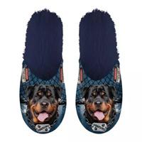 Pantoffel rottweiler donkerblauw - thumbnail