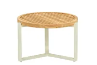 Apple Bee | Koffietafel Monaco Ø60 cm | Oyster-Teak - thumbnail
