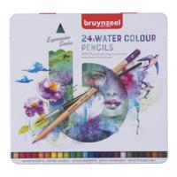 Aquarelpotlood Bruynzeel Expression blik à 24 kleuren | 6 stuks - thumbnail