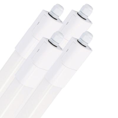 4 PACK - LED's Light LED TL verlichting compleet 120 cm - Geschikt voor buiten en binnen - 2420 lm