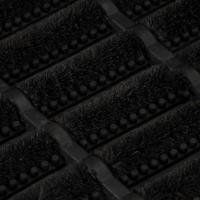 Deurmat rechthoekig 40x60 cm rubber en kokosvezel - thumbnail