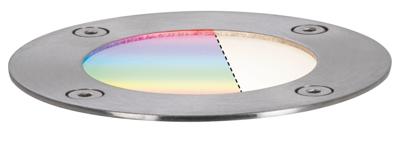Paulmann Boden Einbauleuchte 94274 Verlichtingssysteem Plug&Shine ZigBee LED 3.6 W Warmwit Zilver Paulmann Boden Einbauleuchte 94274 Verlichtingssysteem Plug&Shine ZigBee LED 3.6 W Warmwit Zilver