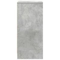 Dressoir 29,5x34x76 cm bewerkt hout betongrijs - thumbnail
