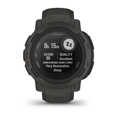 Smartwatch GARMIN Instinct 2 45 mm 0,9" Zwart Grafiet Donker grijs - thumbnail