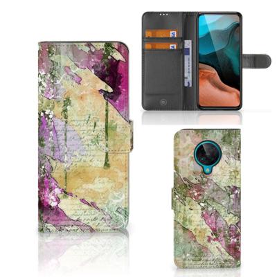 Hoesje Xiaomi Poco F2 Pro Letter Painting Hoesje Xiaomi Poco F2 Pro Letter Painting