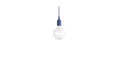 Muuto E27 Hanglamp LED - Pale blue