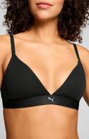 Puma Dames Sport Triangel Bralette 3D Knit Zwart-L - thumbnail