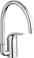 GROHE Euroeco Keukenkraan - hoog - chroom 32752000 - thumbnail