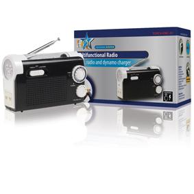 Dynamo radio/zaklamp/GSM lader Dynamo radio/zaklamp/GSM lader