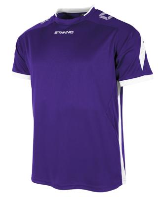 Stanno 410006 Drive Match Shirt - Purple-White - S Stanno 410006 Drive Match Shirt - Purple-White - S