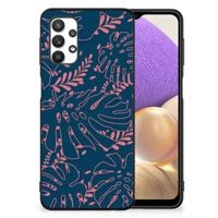 Samsung Galaxy A32 5G Bloemen Hoesje Palm Leaves - thumbnail
