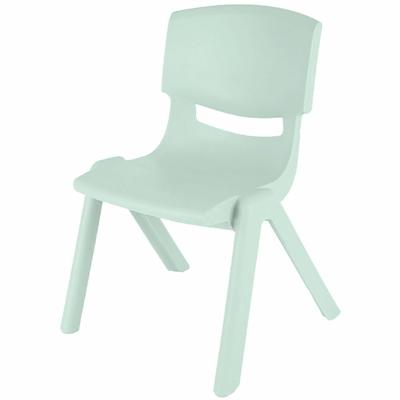 Overige Merken Kinderstoeltje 36x32x53 cm plastic/pastel groen Overige Merken Kinderstoeltje 36x32x53 cm plastic/pastel groen