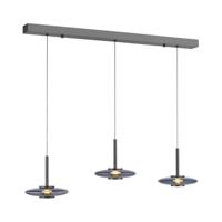 Paul Neuhaus Hanglamp 3-lichtsPure Vitrum design grijs - 2083-15 - thumbnail
