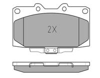 Remblokkenset, schijfrem 0252185415W - thumbnail