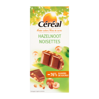 Cereal Tablet hazelnoot maltitol 80 Gram - thumbnail