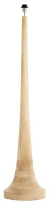 Light & Living Vloerlamp 'Jovany' Mangohout, 135cm, kleur Naturel (excl. kap)