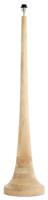 Light & Living Vloerlamp 'Jovany' Mangohout, 135cm, kleur Naturel (excl. kap) - thumbnail