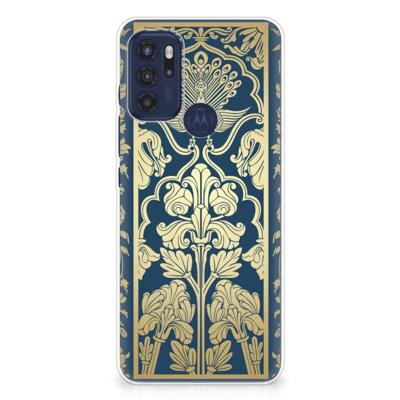 Motorola Moto G60s | TPU Case | Beige Flowers Motorola Moto G60s | TPU Case | Beige Flowers