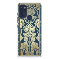Motorola Moto G60s | TPU Case | Beige Flowers - thumbnail