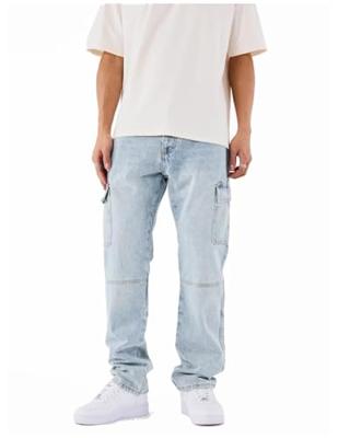 Project x Paris Cargo Jeans Heren Lichtblauw - Maat L - Kleur: Lichtblauw | Soccerfanshop