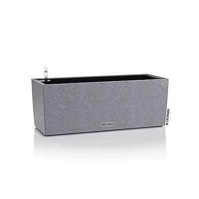 LECHUZA Jardiniere - Balconera steen 50 - 50×19×19 cm - Complete set - Steengrijs - 8 L