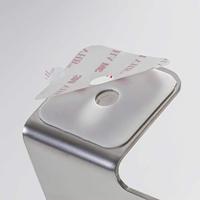 Planchet Tiger Colar 18 cm Geborsteld RVS - thumbnail