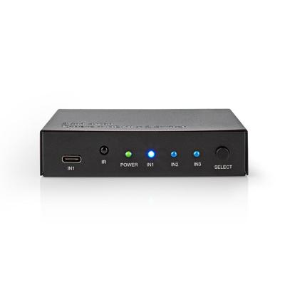 HDMI-Switch | 3-Poorts - 2x HDMI + 1 x USB-C-Ingang | 1x HDMI-Uitgang | 4K2K bij 60FPS/HDCP2.2 HDMI-Switch | 3-Poorts - 2x HDMI + 1 x USB-C-Ingang | 1x HDMI-Uitgang | 4K2K bij 60FPS/HDCP2.2