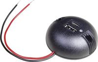 ProCar Ronde opbouw-Power USB-C/A dubbele stekkerdoos Stroombelasting (max.): 5 A 12 V, 24 V - thumbnail