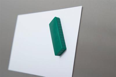 MAUL magneet Solid, rechthoek 54x19 mm, trekkracht 1 kg, doos van 10 stuks, assorti