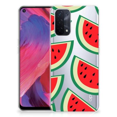 OPPO A74 5G | A54 5G | Siliconen Case | Watermelons