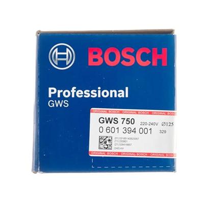 Bosch Blauw GWS 750 Haakse slijpmachine - 750W - 125mm - 0601394001 - thumbnail