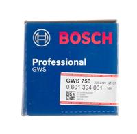 Bosch Blauw GWS 750 Haakse slijpmachine - 750W - 125mm - 0601394001 - thumbnail