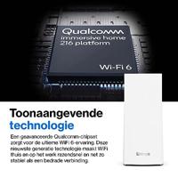 Linksys Mx5300-Eu Velop Mx5300 Triple Band Wi-Fi 6 (Ax) Multiroom Intelligent Mesh-Systeem,één maat - thumbnail