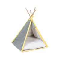 Beeztees Puppy Tipi Tent Aika - hond grijs - thumbnail