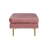 Nohr Hocker 'Tylan' Velvet, kleur Roze - thumbnail