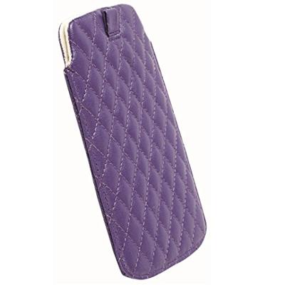 Krusell Avenyn mobile pouch L Long paars