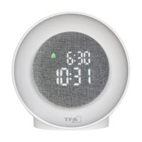 TFA Dostmann 60.2047.02 Daglichtwekker Kwarts Wit Alarmtijden 1 Sfeerverlichting - thumbnail
