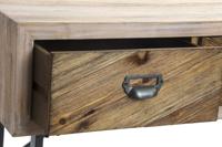 Wandtafel DKD Home Decor Metaal Hout (110 x 32 x 85 cm) - thumbnail