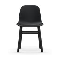 Normann Copenhagen Form eetkamerstoel Black vierpoot zwart eikenhout - thumbnail