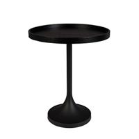Zuiver Ronde Bijzettafel 'Jason' 46cm, kleur Zwart - thumbnail