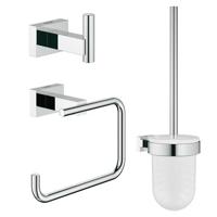 GROHE Essentials Cube accessoireset 3 in 1 chroom 40757001 - thumbnail