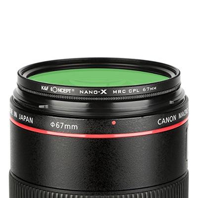 K&F Concept CPL filter Nano X 52mm - waterbestendig en kraswerend polarisatiefilter