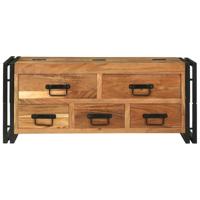 Salontafel with Drawer Bruin 90 x 50 x 38 cm Massief acaciahout - thumbnail