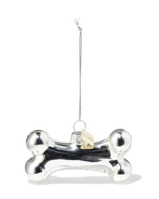HEMA Kersthanger 8cm glas hondenbot