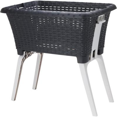 Wasmand met poten 60x40x60cm