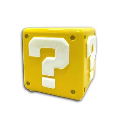 Super Mario spaarpot vraagteken