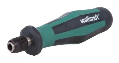 Wolfcraft Handschroevendraaier | Met bitopname | 138 mm | 1 stuk - 1240000
