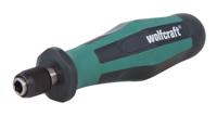 Wolfcraft Handschroevendraaier | Met bitopname | 138 mm | 1 stuk - 1240000 - thumbnail